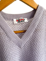 70s/80s Rodier short sleeve wool knit