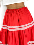 70s vintage bohemian skirt