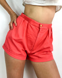 70s/early 80s vintage high rise mini shorts, FR 40 (UK 12, USA 8)
