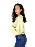90s vintage chic pleated blouse
