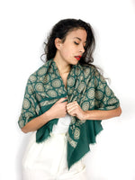 70s vintage silk scarf/shawl 💌 FREE SHIPPING