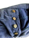 70s vintage original Wrangler "Blue Bell" bell bottom pants, FR 34 (UK 6, USA 2)
