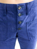 70s vintage original Wrangler "Blue Bell" bell bottom pants, FR 34 (UK 6, USA 2)