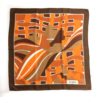70s vintage silk Paco Rabanne scarf 💌 FREE SHIPPING