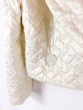 80s vintage quilted evening jacket