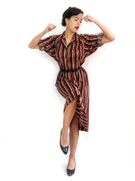 70s vintage long sleeve day dress