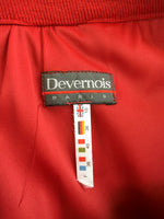90s vintage wool pencil skirt, Devernois PARIS