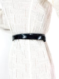 70s/80s vinyl belt with a matching plastic buckle 💌 FREE SHIPPING