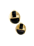 80s vintage glam clip-on earrings 💌 FREE SHIPPING