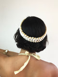 70s vintage seashell crown