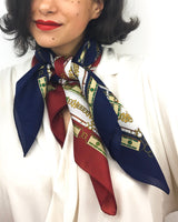 80s vintage Damart scarf set 💌 FREE SHIPPING