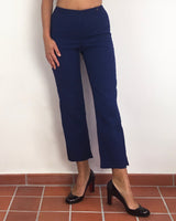 60s/70s vintage cropped pants/trousers, FR 36 (UK 8, USA 4)