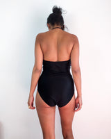 80s vintage one-piece bathing suit