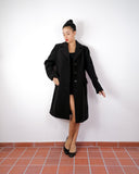80s vintage wool winter coat