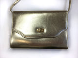 80s vintage small gold purse