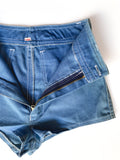 70s vintage high rise hot pants, size FR 32/34 (size XS, UK 4/6, USA 0/2)